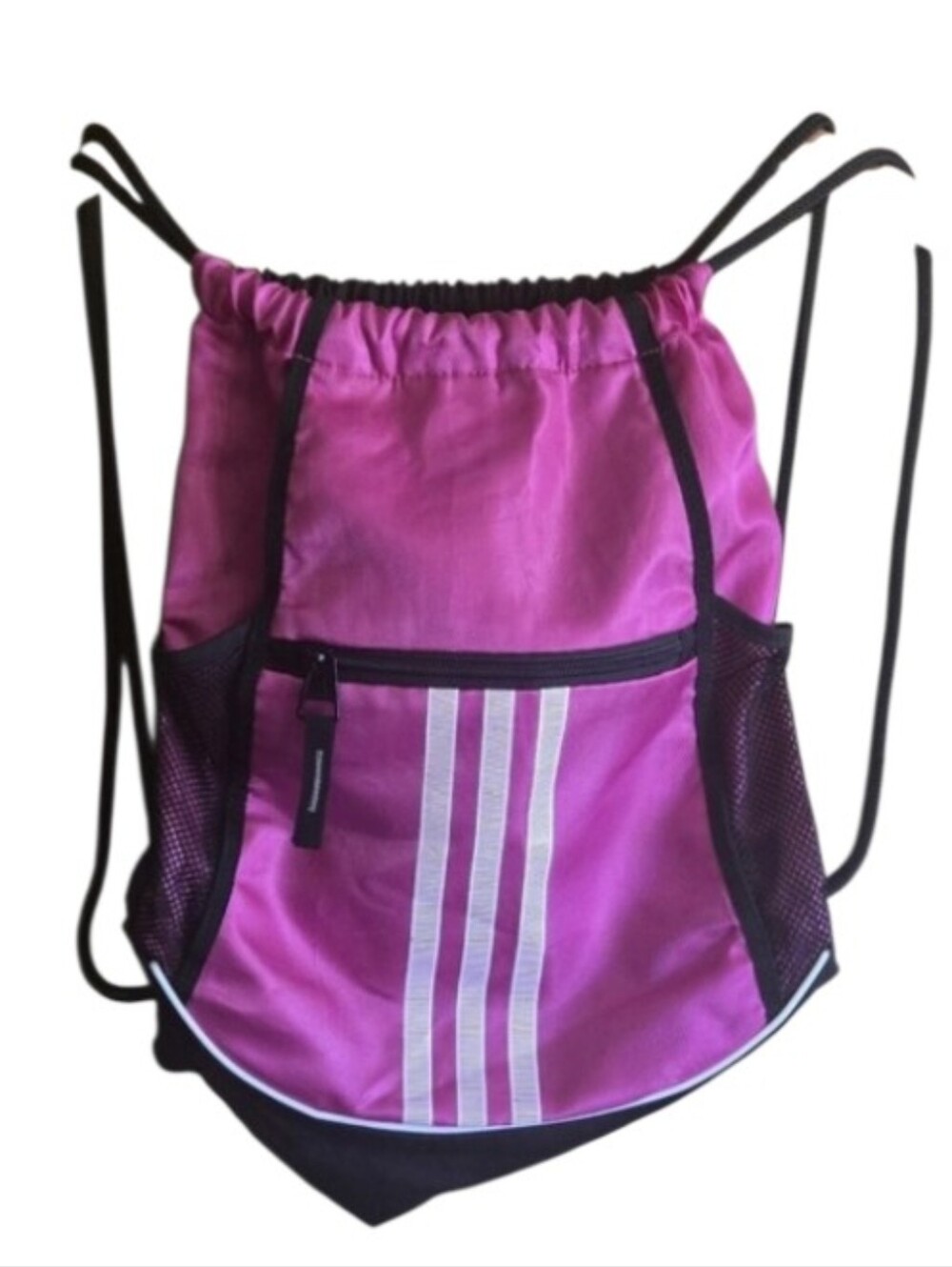 Adidas Pink Drawstring Backpack